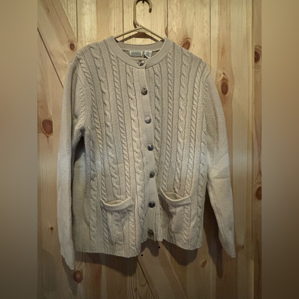 Classic elements sweater medium vintage